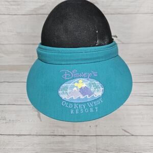 Vintage Disney’s Old Key West Resort Visor Teal Walt Disney World